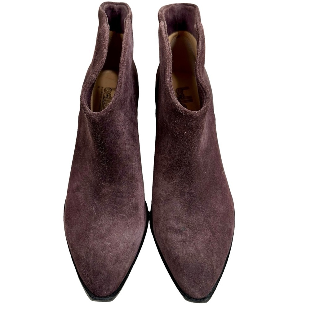 Belle by Sigerson Morrison Lamar Suede Leather Booties - Picture 2 of 6